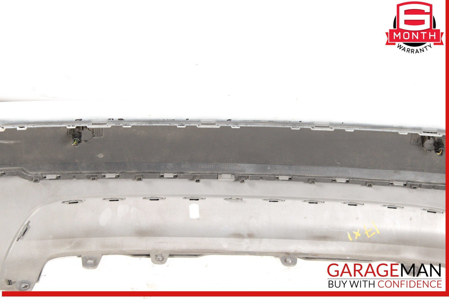16-19 BMW X1 Rear Bumper Cover Assembly White OEM