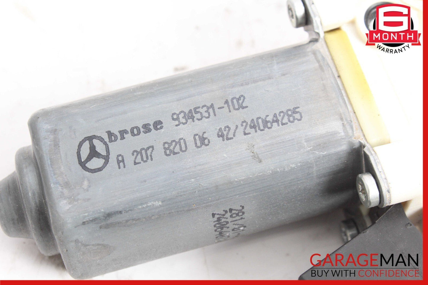 10-17 Mercedes W207 E350 Rear Right Side Door Window Regulator Motor Unit OEM