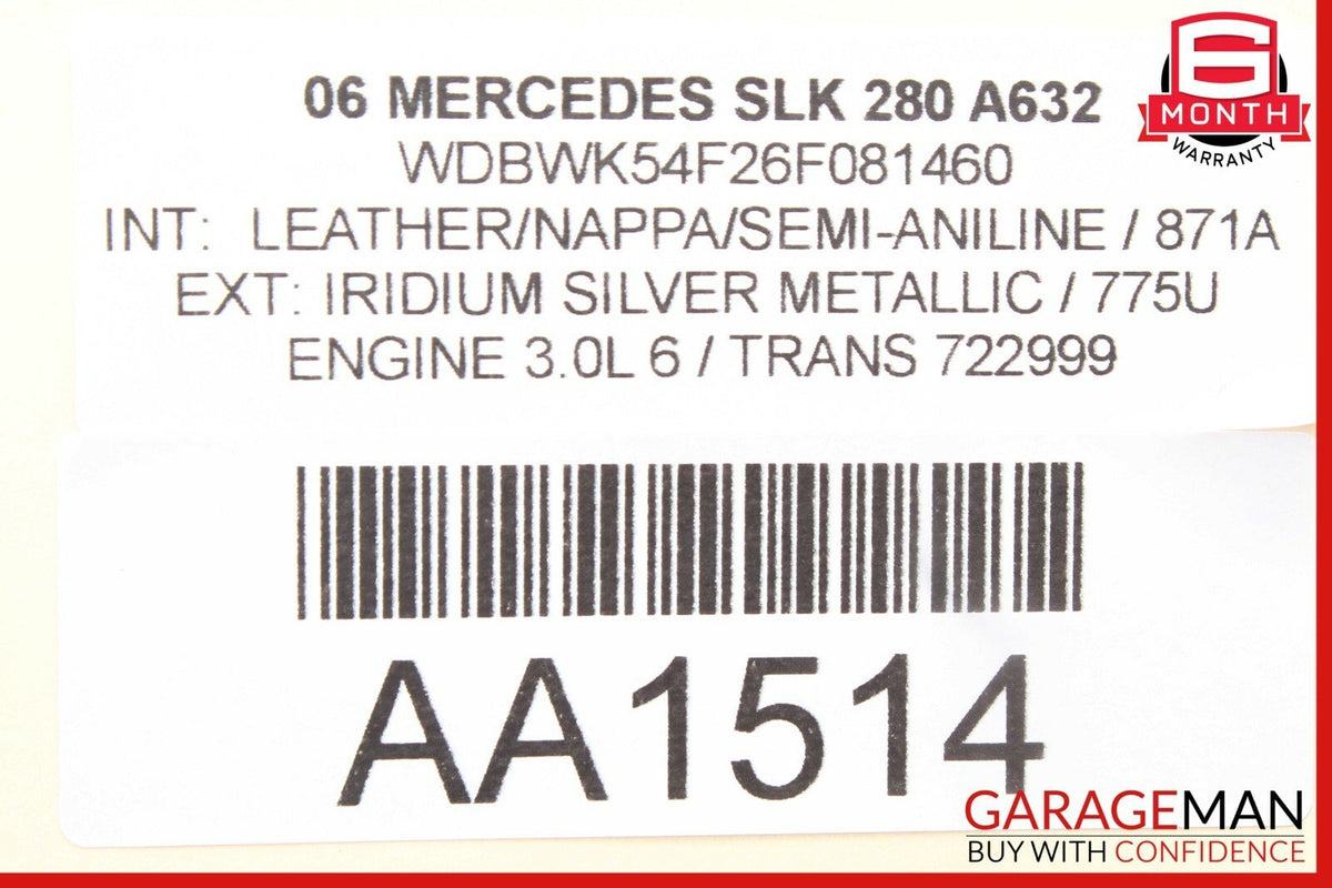 Mercedes R171 SLK280 SL500 S430 Anti Theft Alarm Module 2118209126 OEM