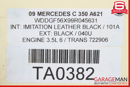 08-15 Mercedes W204 C350 Rear Right / Left Side Suspension Upper Control Arm