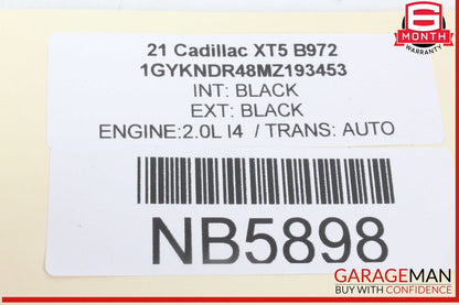 21-23 Cadillac XT5 Trunk Rear Fuse Relay Junction Box 84721427 OEM