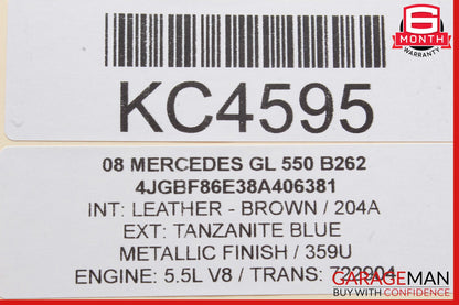 06-13 Mercedes X164 GL550 R350 Front Left Side Door Control Module OEM