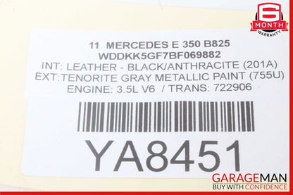 08-11 Mercedes W207 E350 C250 C63 AMG Front Left Side Exterior Door Handle OEM
