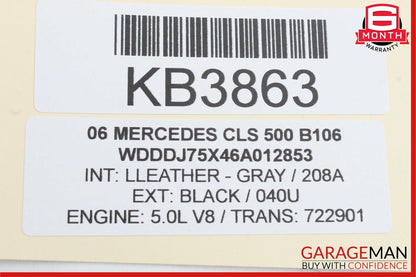 06-11 Mercedes W219 CLS500 Front Right Passenger Door Lock Latch Actuator OEM