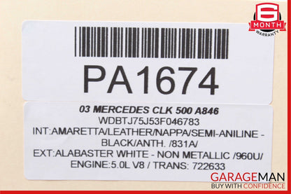 03-09 Mercedes W209 CLK350 CLK500 Front Left Driver Side Door Audio Speaker OEM