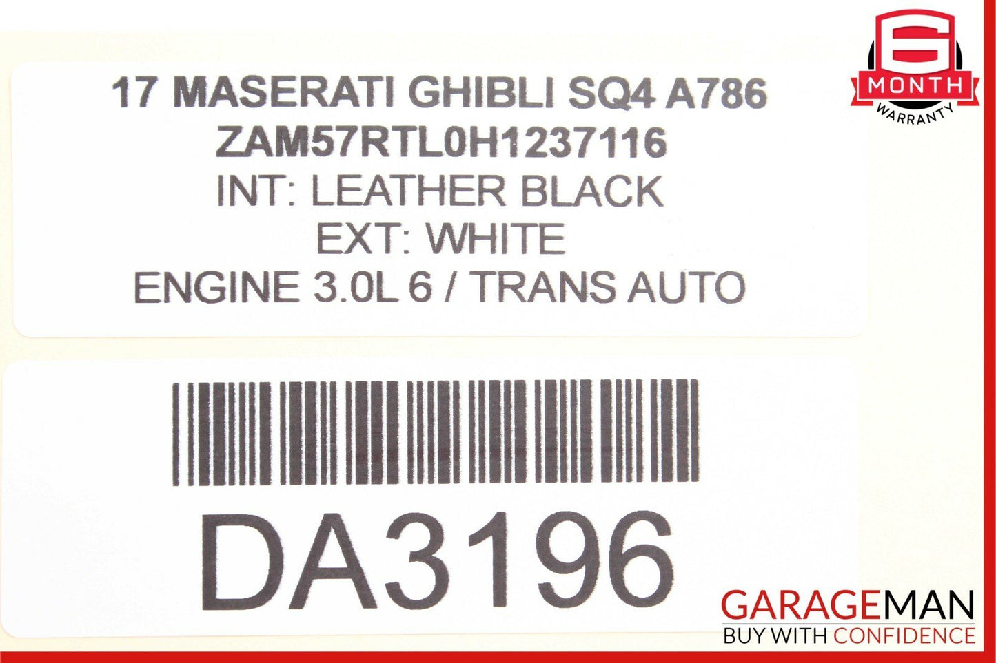 14-17 Maserati Ghibli Aux Auxiliary Secondary Electric Water Pump OEM