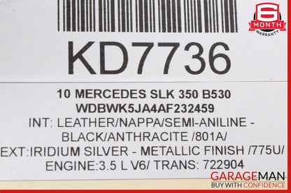 09-11 Mercedes R171 SLK350 SLK55 AMG Front Right Side Door Control Module