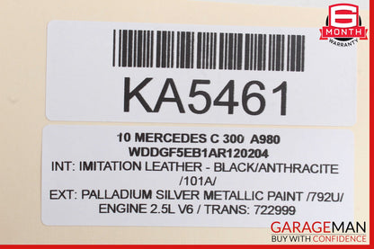 08-11 Mercedes W204 C300 C250 Front Left Driver Side Exterior Door Handle OEM