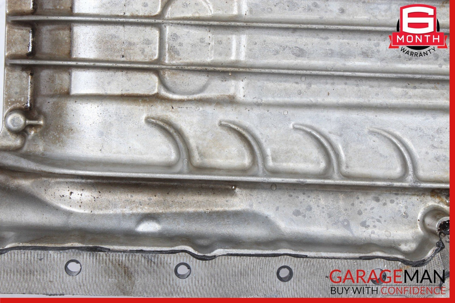 06-13 Mercedes W221 S400 SLK300 Engine Upper Oil Sump Baffle Pan 2720142002 OEM