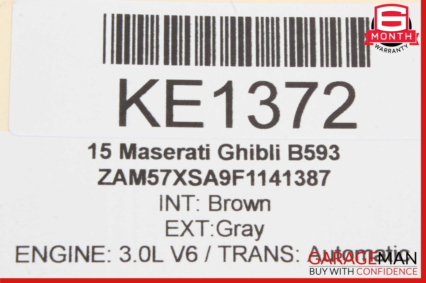 14-17 Maserati Ghibli Front or Rear Side Door Sound Audio Speaker Set OEM
