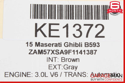 14-17 Maserati Ghibli Front or Rear Side Door Sound Audio Speaker Set OEM