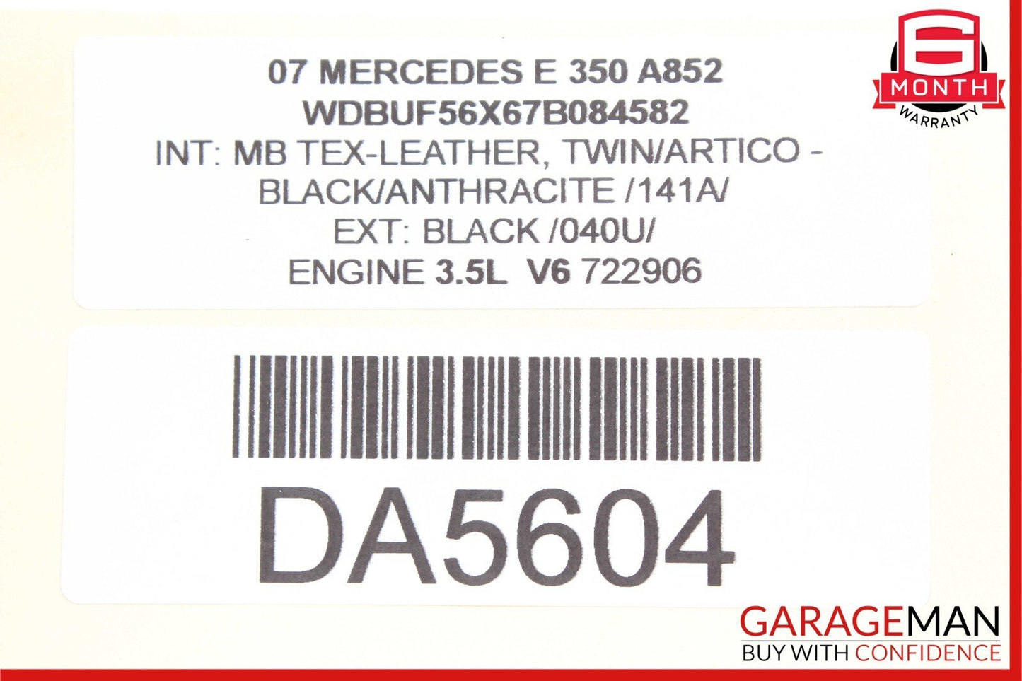 04-11 Mercedes W211 E350 E320 Radiator AC A/C Condenser Transmission Cooling OEM