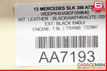 10-16 Mercedes C250 E350 SLK350 Front Active Lane Assist Camera
