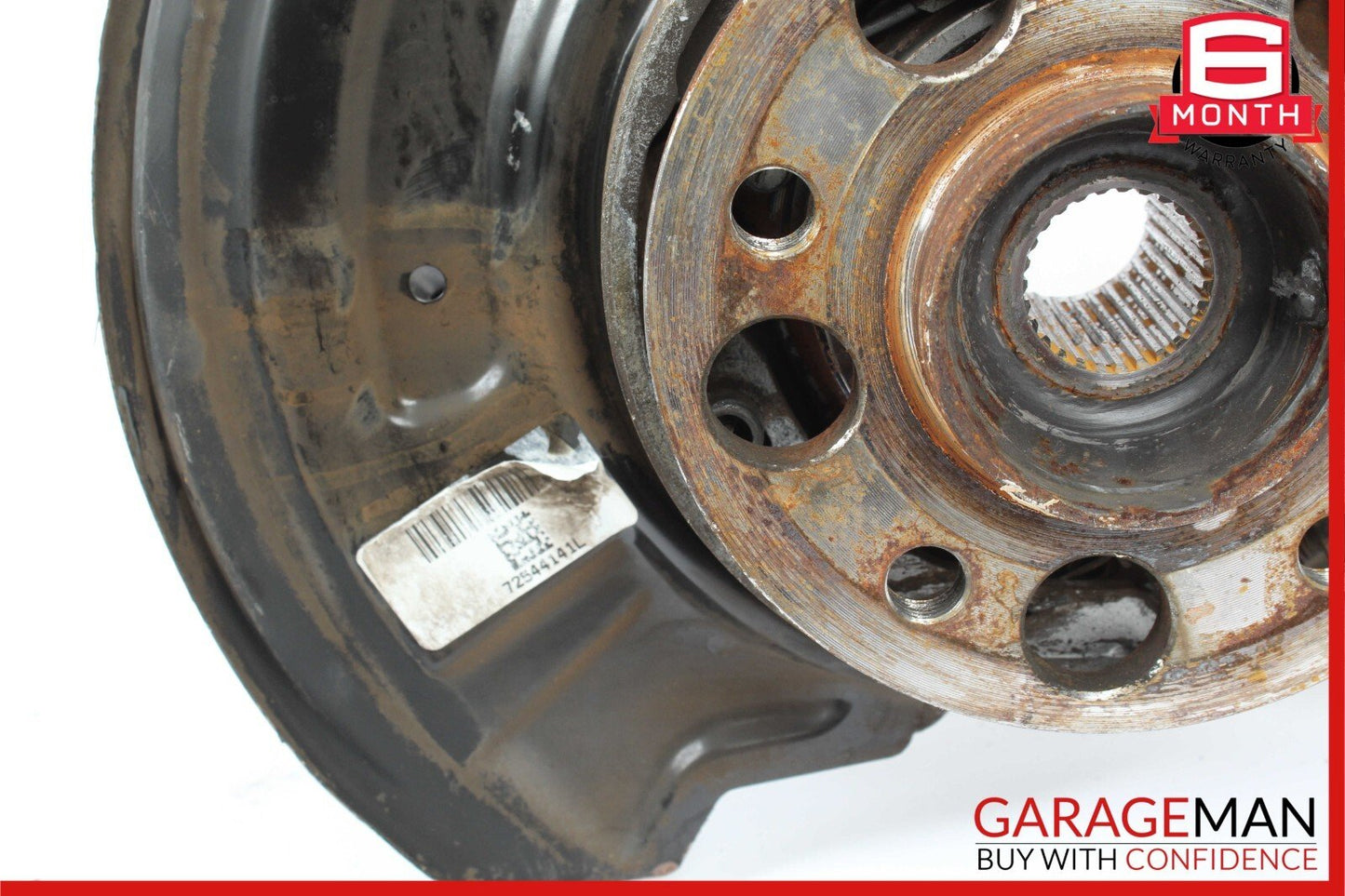 12-14 Mercedes W204 C250 Rear Left Side Spindle Knuckle Hub Bearing Assembly