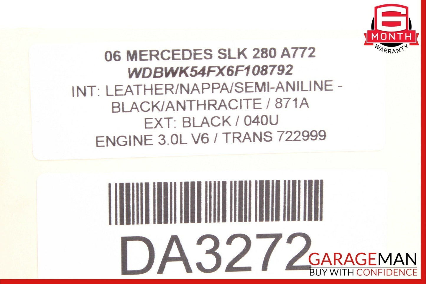05-11 Mercedes R171 SLK350 SLK280 Front Brake Caliper Calipers Set OEM
