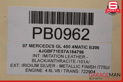 06-12 Mercedes ML550 GL450 Front Bumper Reinforcement Impact Crash Bar Rebar