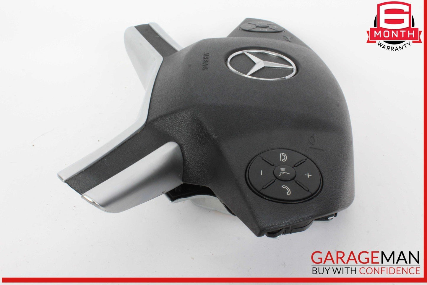 09-13 Mercedes X164 GL450 R350 ML550 Steering Wheel Airbag Air Bag Black OEM