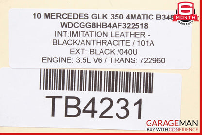 10-12 Mercedes X204 GLK350 4Matic Transmission Gear Shift Cable OEM