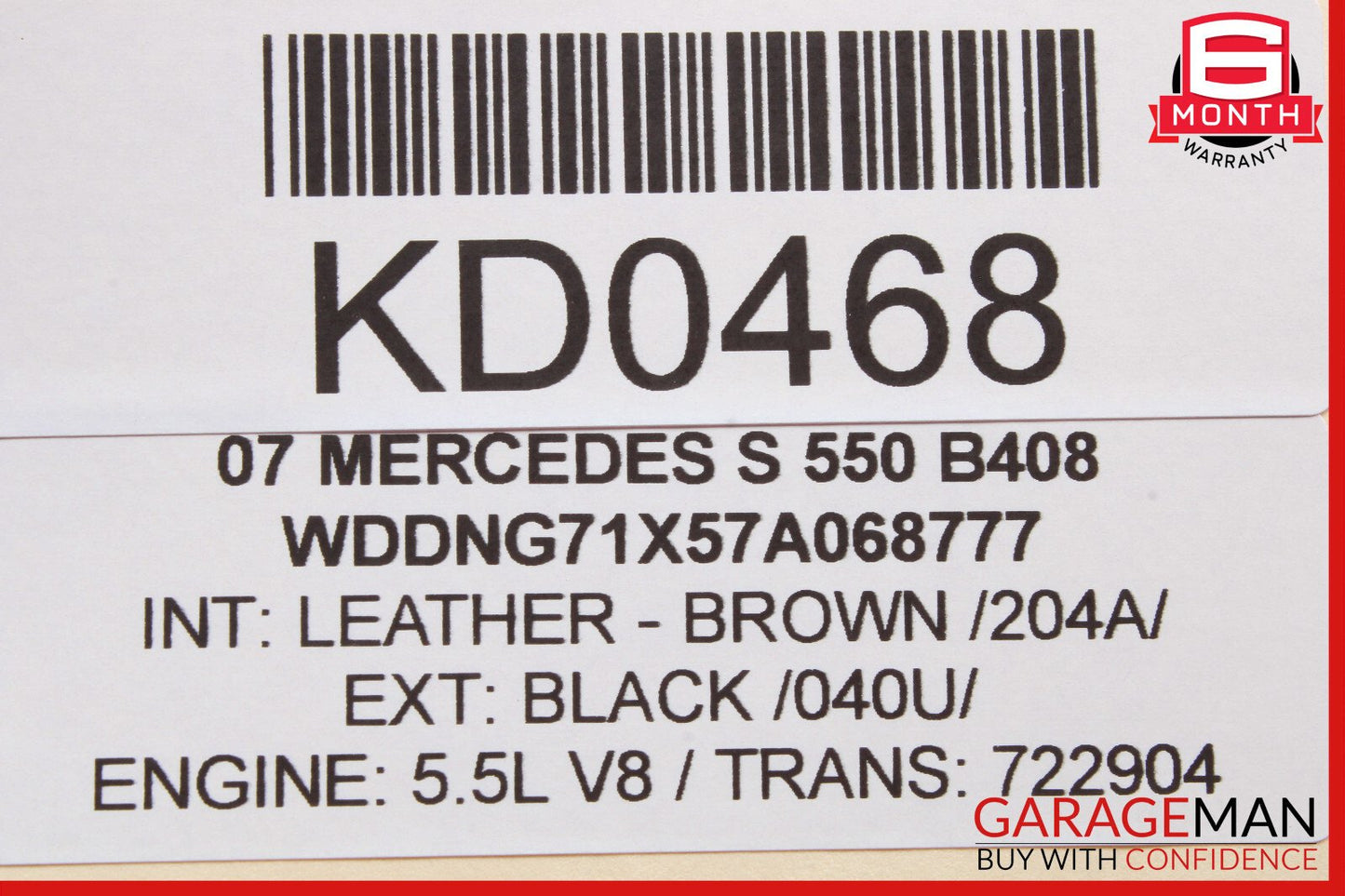 07-14 Mercedes W221 S550 CL550 Front Right Side Seat Control Switch OEM