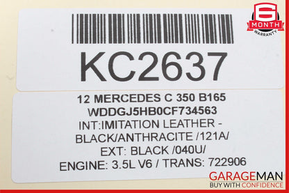 08-14 Mercedes W204 C350 Front Right Side RWD Suspension Upper Control Arm