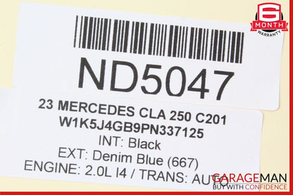 20-23 Mercedes W118 CLA250 Front Left Driver Side Window Regulator Motor OEM