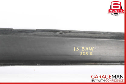12-16 BMW F30 328i Right Passenger Side Skirt Rocker Panel Molding Black OEM