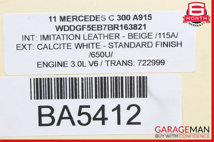 08-11 Mercedes W204 C250 C300 Head Unit Navigation Command Command CD Player OEM