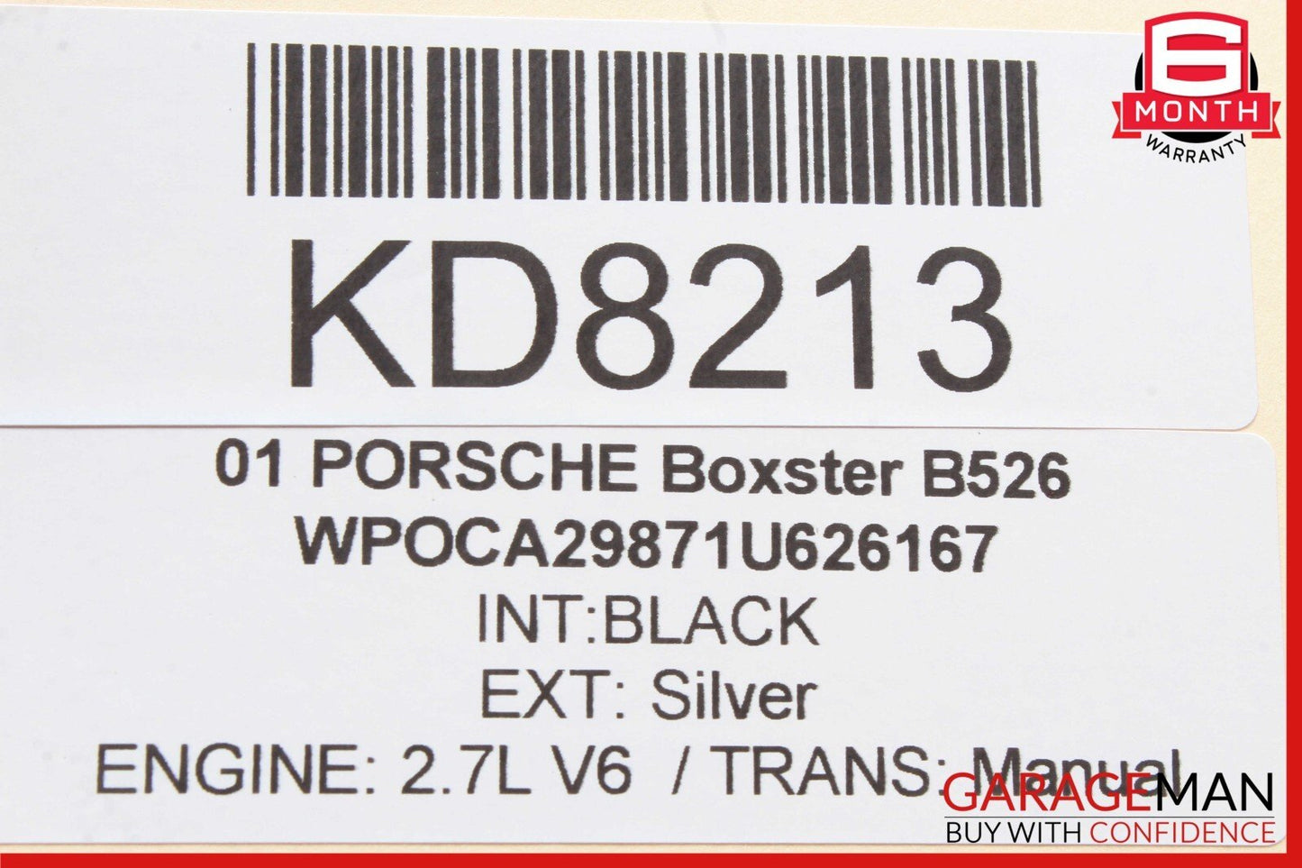 97-04 Porsche Boxster 986 Engine Water Pump-Pierburg Hella 7.31081.02.0 OEM