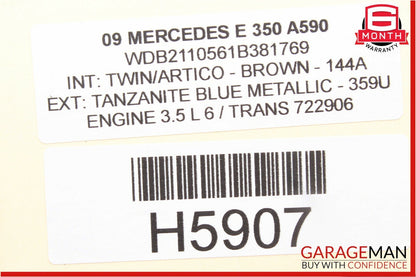 03-09 Mercedes W211 E320 E350 Rear Left Side Door Controller Module Unit OEM