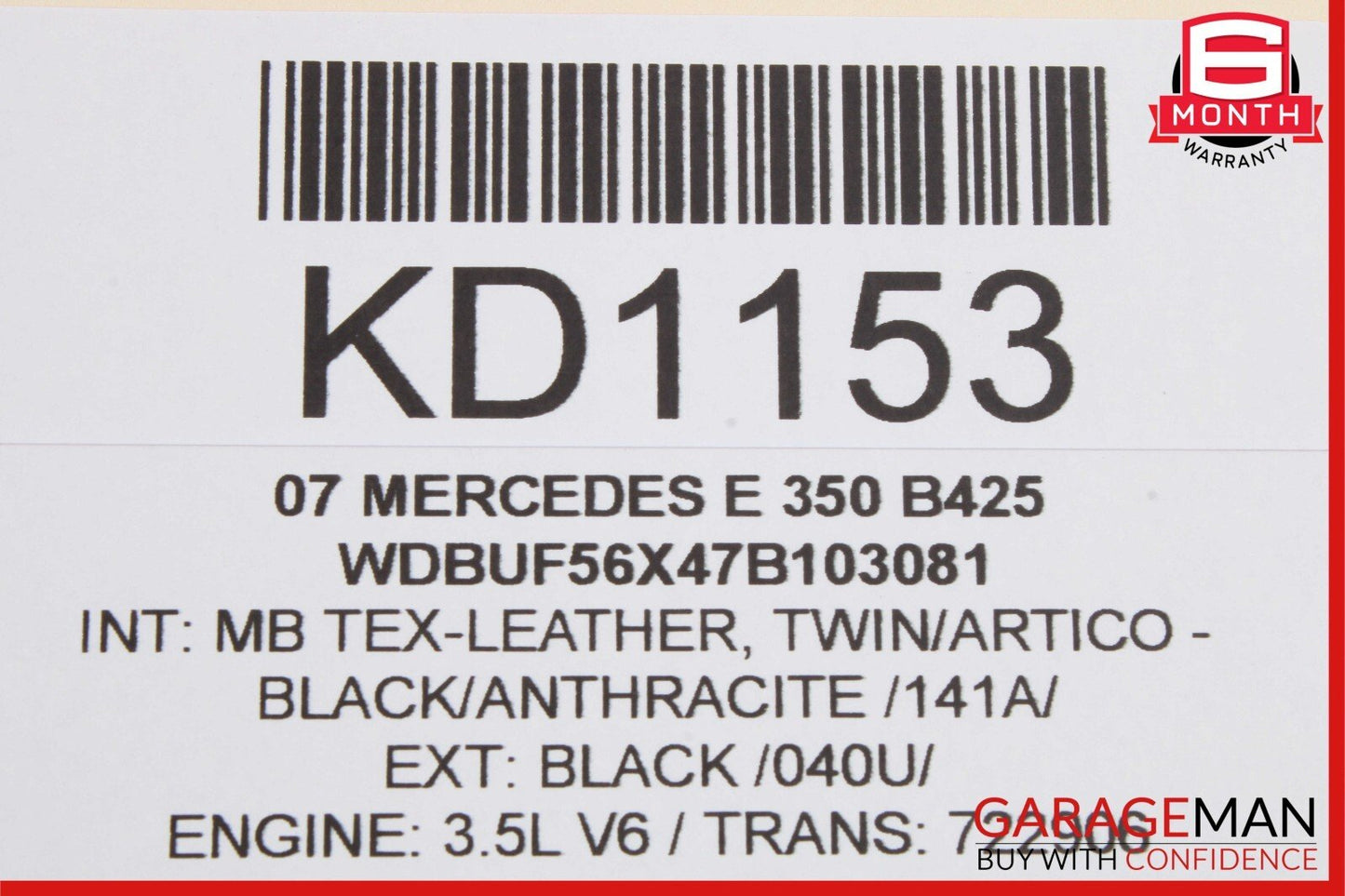 03-09 Mercedes W211 E550 E500 E320 Front Left Side Door Lock Latch Actuator