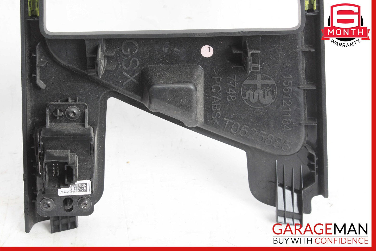 17-22 Alfa Romeo Giulia Center Console Arm Rest Bezel Trim Cover OEM
