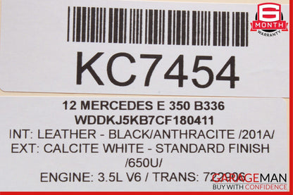 10-17 Mercedes W207 E550 E400 Front Right Side Door Tweeter Speaker Trim Cover