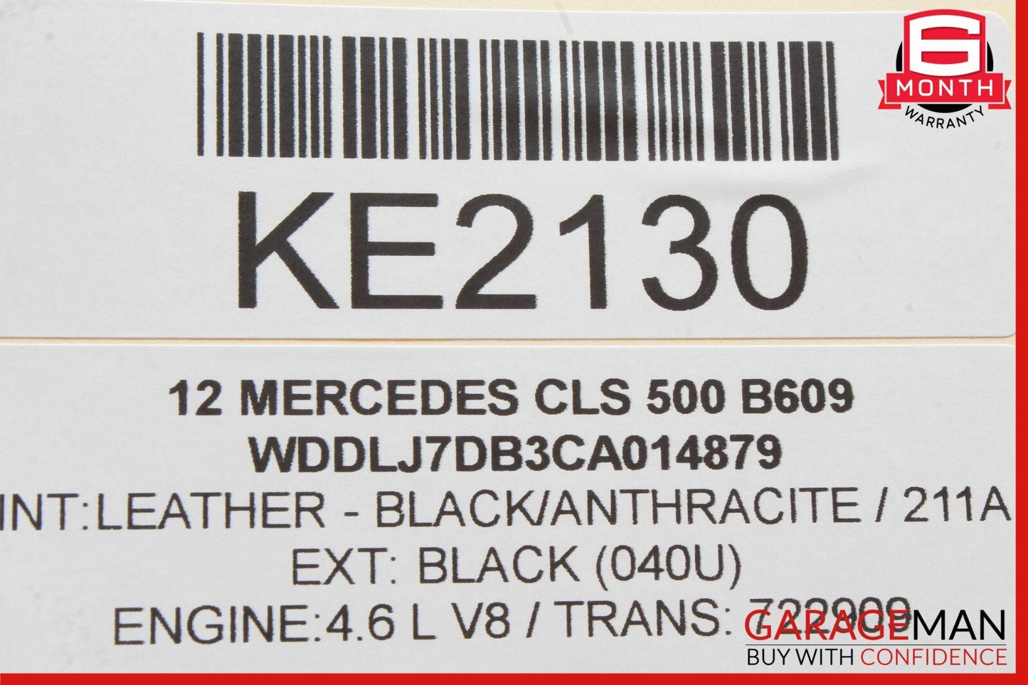 08-18 Mercedes W204 C300 E550 CLS63 Rear Right Side Door Control Module Unit