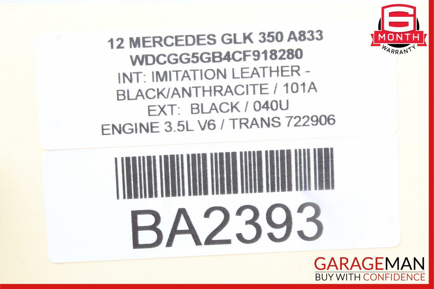 08-18 Mercedes GLK350 C250 C300 CLS550 Rear Right Side Door Control Module Unit