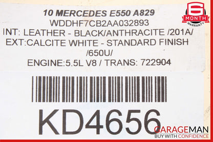 05-12 Mercedes W212 E550 C350 R350 Water Thermostat Housing 2722000115 OEM