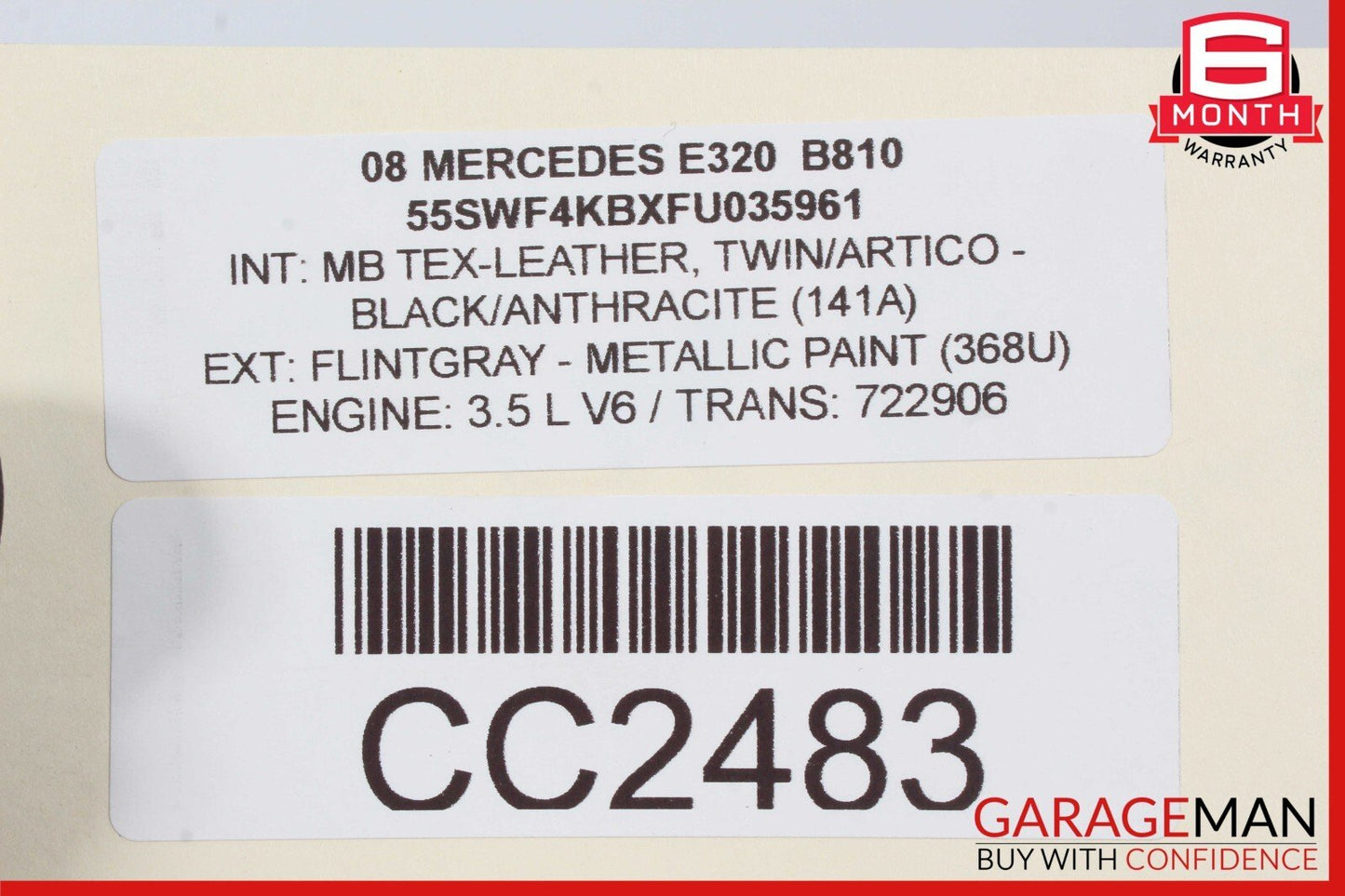 07-09 Mercedes W211 E320 CDI Bluetec 7G Automatic Transmission 722.902 OEM 93k