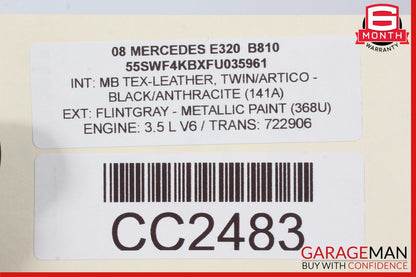 07-09 Mercedes W211 E320 CDI Bluetec 7G Automatic Transmission 722.902 OEM 93k