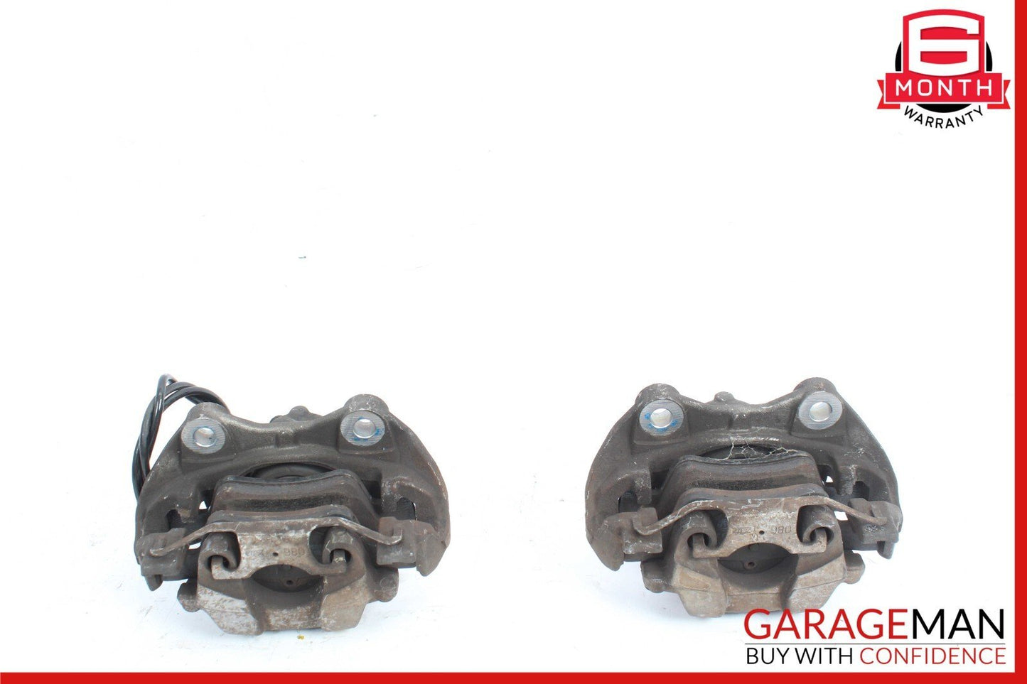 10-13 Mercedes W211 S400 Rear Left & Right Side Brake Caliper Calipers Set OEM