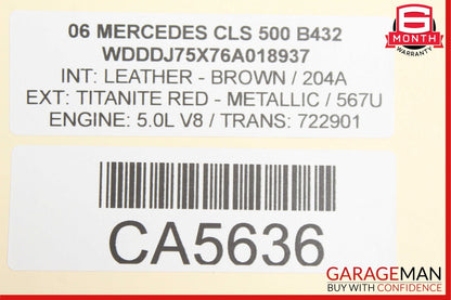 03-11 Mercedes W219 CLS500 E350 Front Left Side Lower Wishbone Control Arm OEM