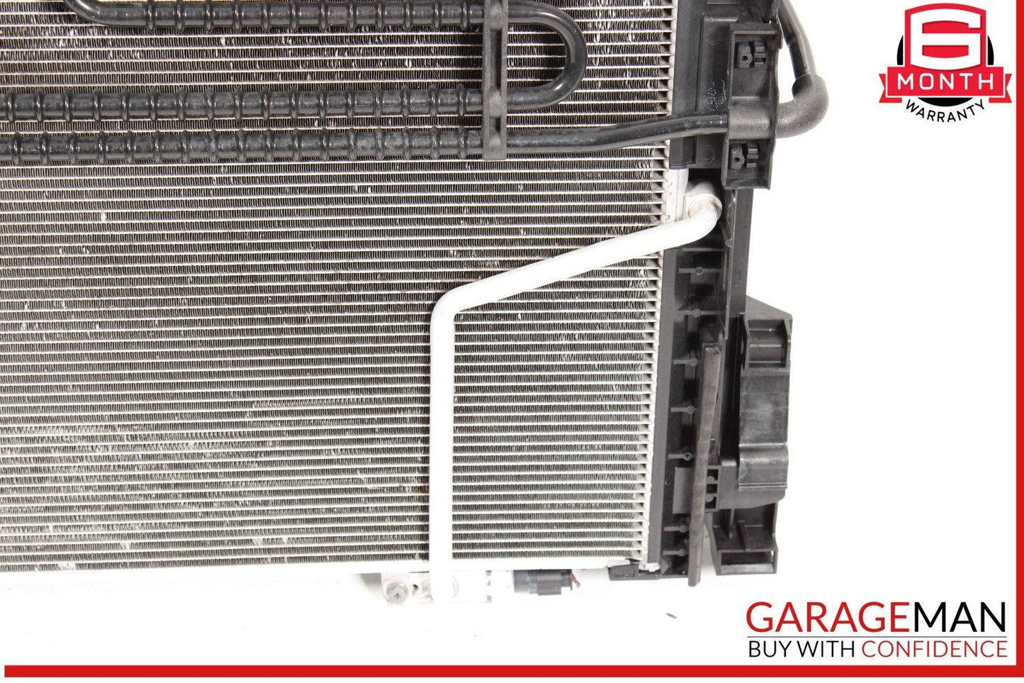 12-15 Mercedes W204 C250 M271 Engine Cooling Radiator AC Air A/C Condenser OEM