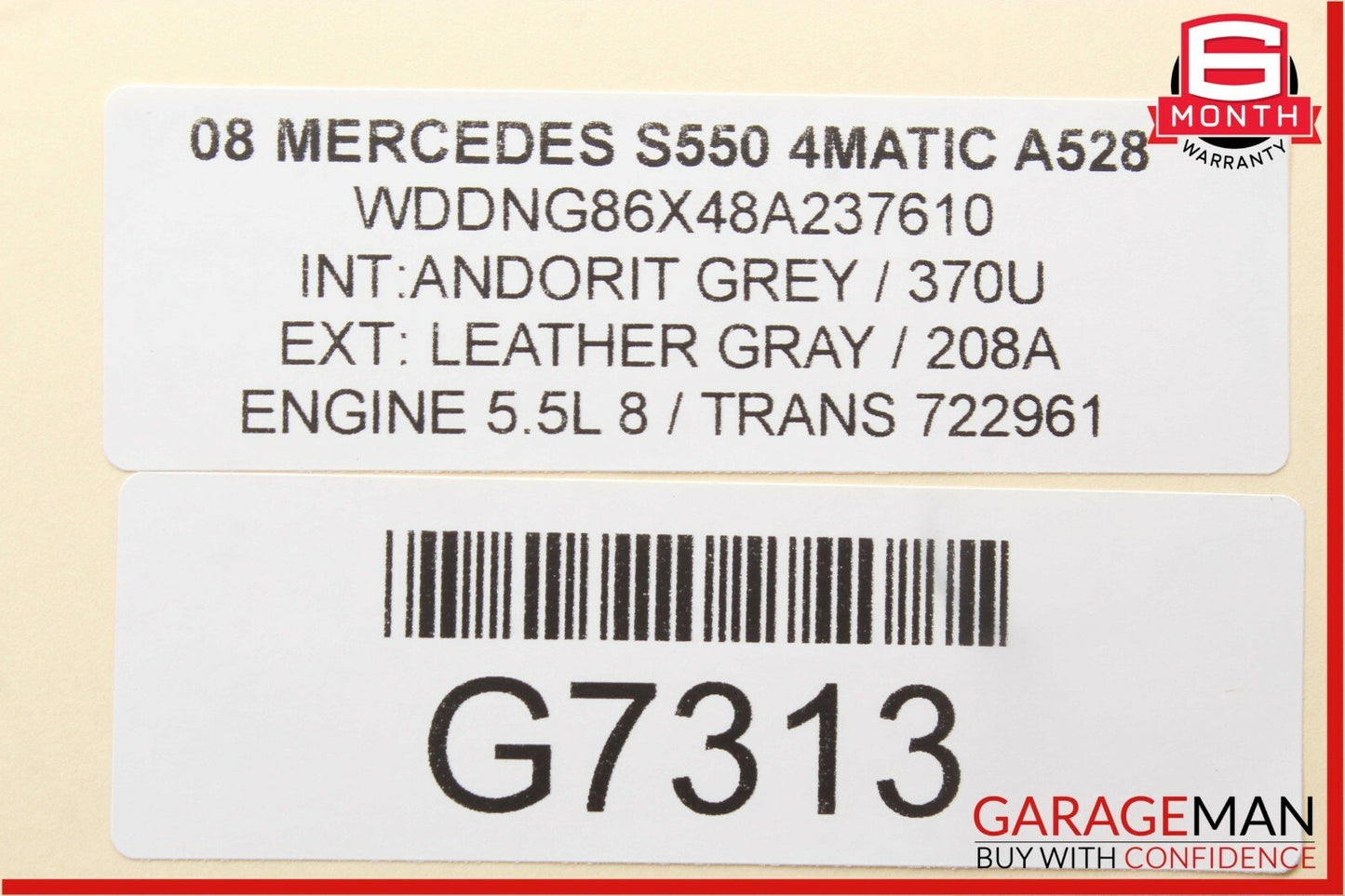 07-14 Mercedes W216 CL550 AMG S550 Instrument Cluster Control Switch Module Unit