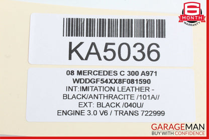 08-14 Mercedes W204 C300 C350 Front Right Door Lock Latch Actuator OEM