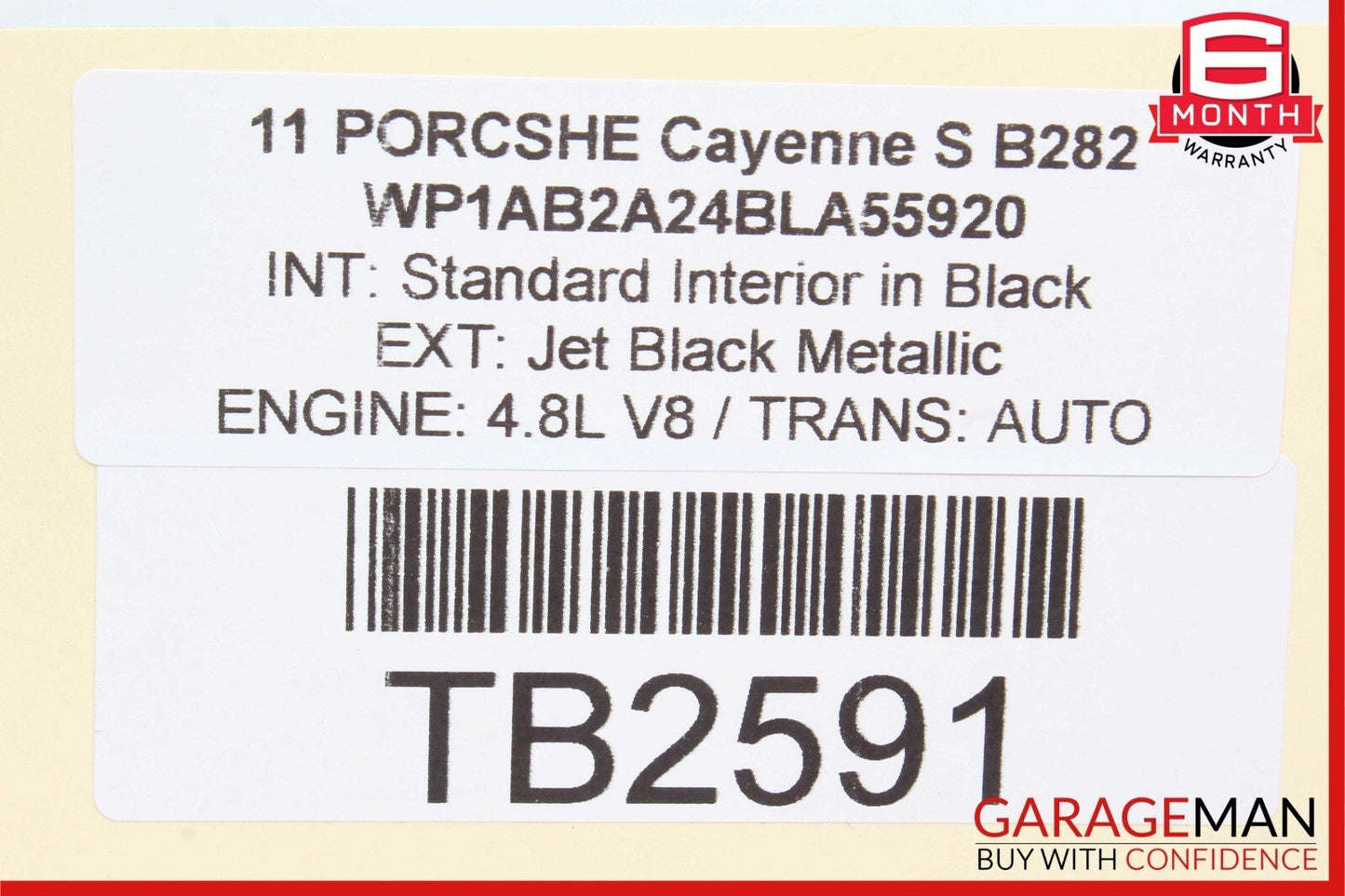 11-18 Porsche Cayenne 958 S Automatic Transmission Gear Selector Shifter OEM