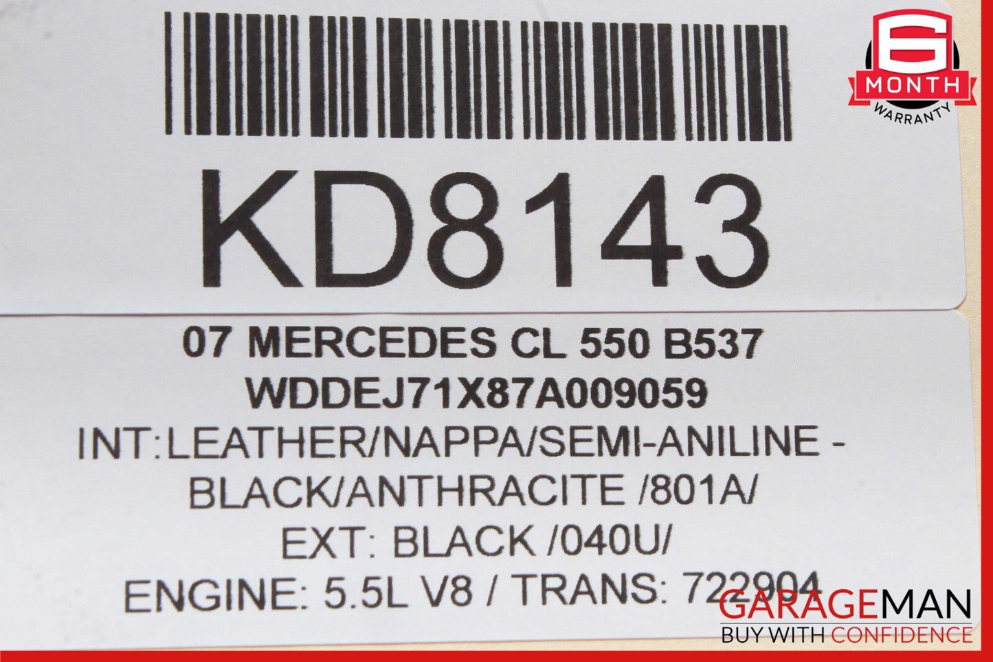 07-14 Mercedes W216 CL550 S550 Electric Power Supply Control Fuse Box Module OEM