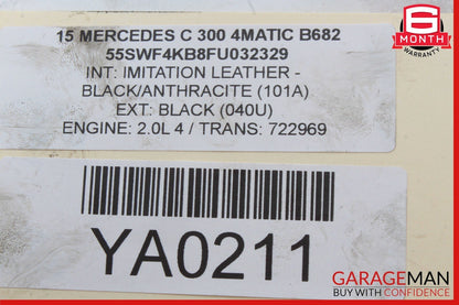 15-20 Mercedes W205 C300 SLC300 M274 Engine Vacuum Pump 2701800901 OEM