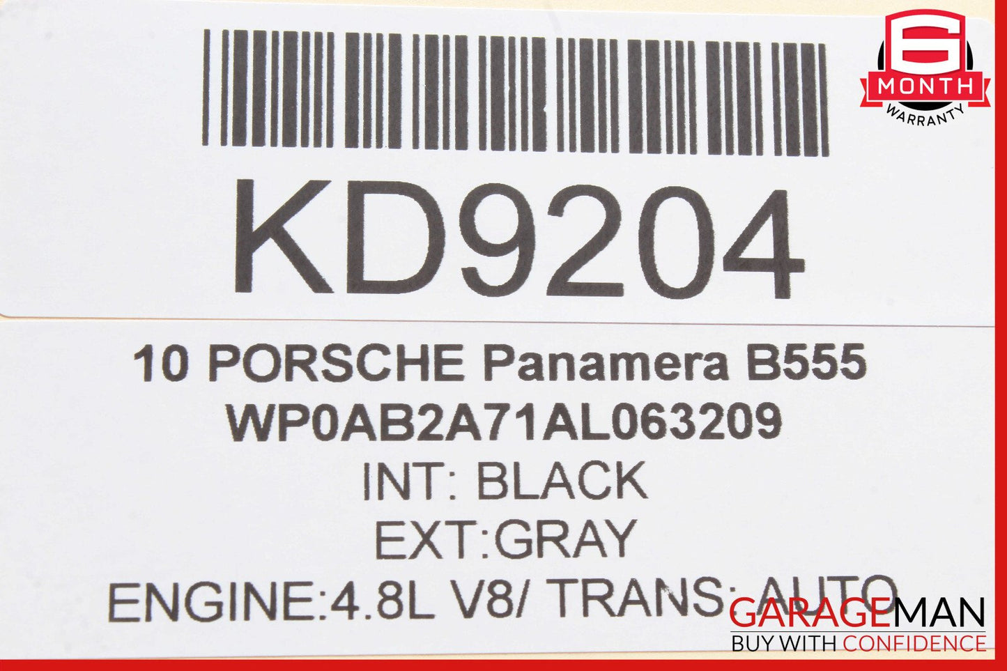 10-15 Porsche Panamera 970 Front Right Dash AC A/C Air Vent OEM