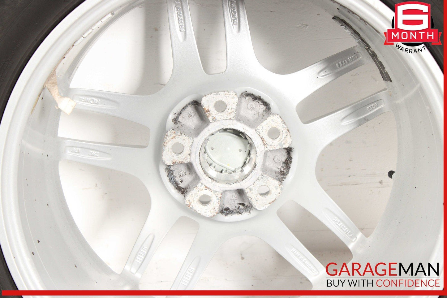 11-18 Porsche Cayenne 958 8.5Jx19 19" R19 Wheel Tire Rim Silver 7P5601025A
