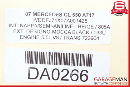 07-13 Mercedes W216 CL550 S550 S63 Power Steering Fluid Reservoir 2214660102 OEM