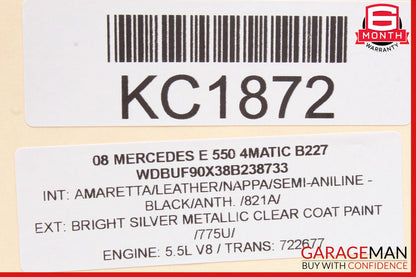 03-09 Mercedes W211 E550 CLK350 CL550 Sirius Satellite Radio Receiver OEM