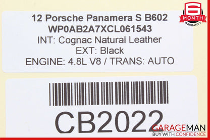10-16 Porsche Panamera 970 Front Right Side Dashboard Dash Support Bracket OEM